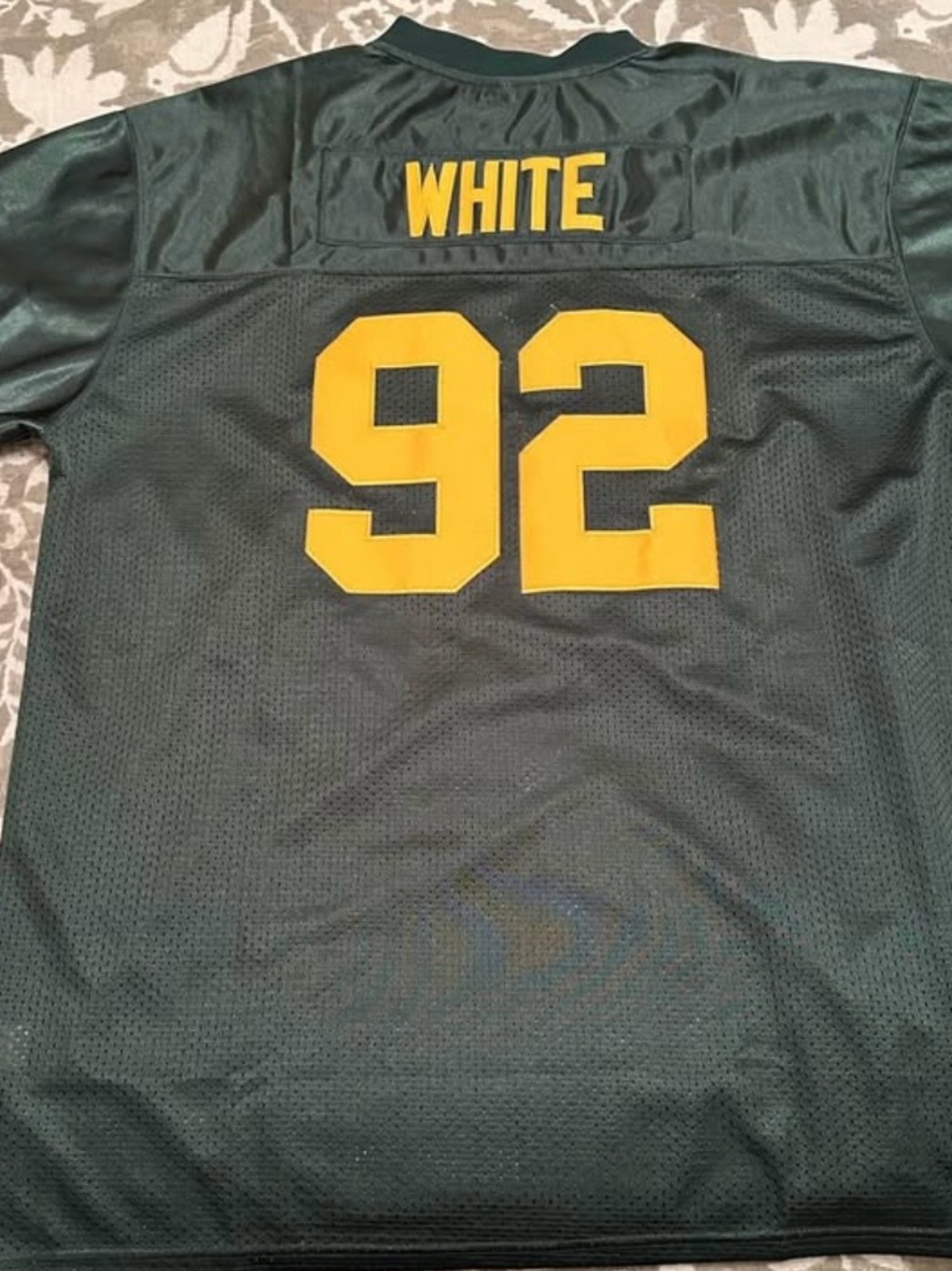 Green Bay Packers NFL #92 Reggie White Jersey! Size 2XL XXL! NEW!